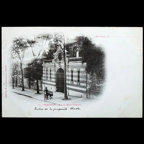 Propriété Charles Worth À Suresnes, Circa 1900 1