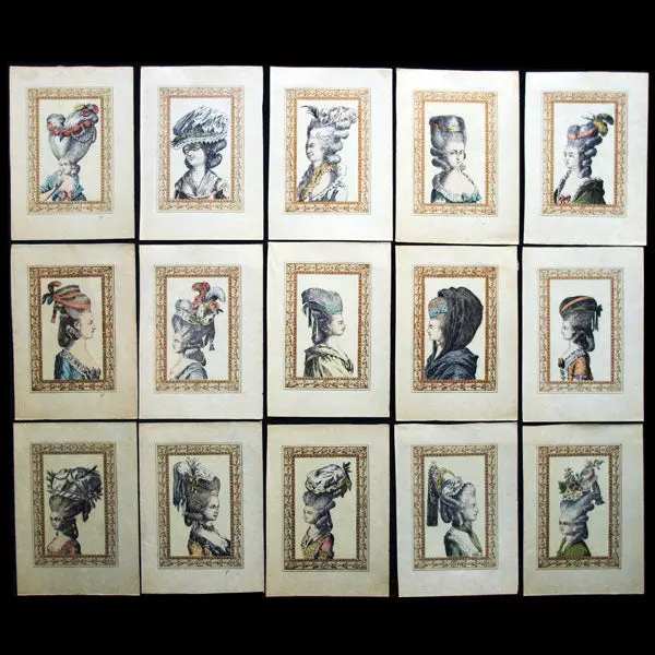 Suite De 75 Planches De La Parure Excentrique, Époque Louis Xvi (1895) 1