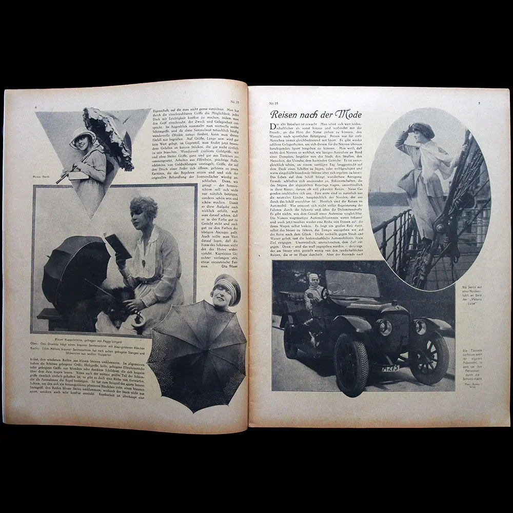 Elegante Welt, N°15, Couverture D'a. M. Cay (1919) 2