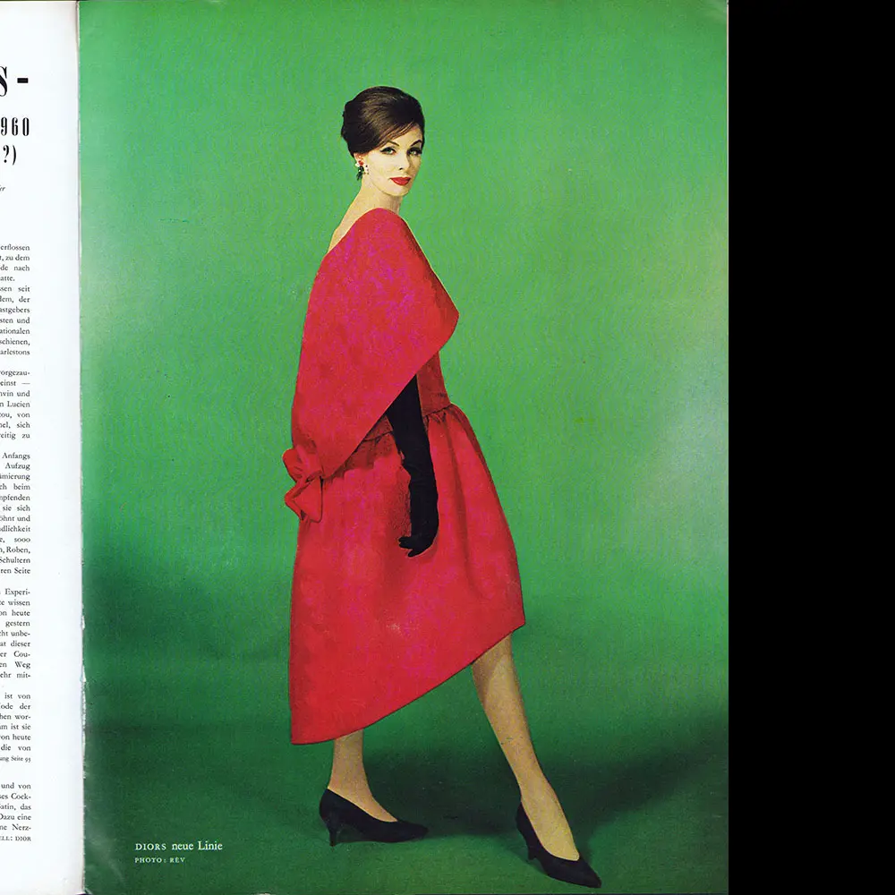 Elegante Welt, N°9, September 1960, Couverture De Jon Abbot 2