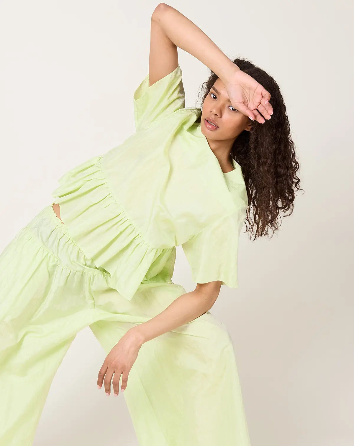 Mumu Top In Green 1