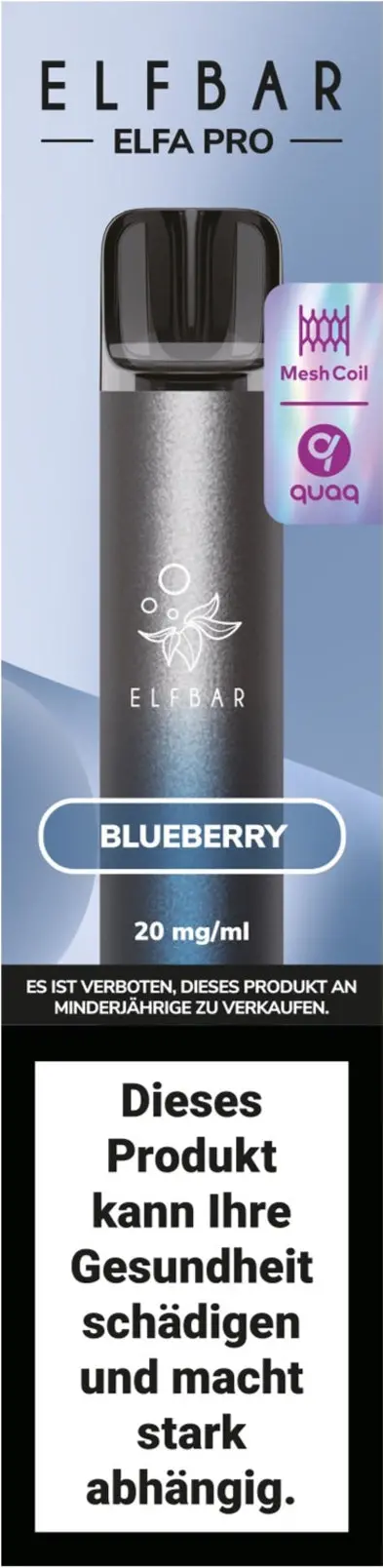 Elfbar Elfa Kit Pro 2Ml Twilight Blue & Blueberry 1