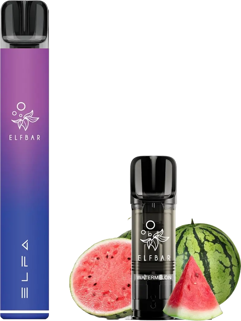 Elfbar Elfa Pro Kit Aurora Purple & Watermelon Pod 1