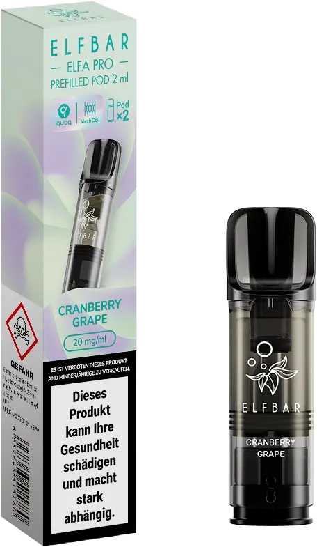 Elfbar Elfa Pro Pods Cranberry Grape 1
