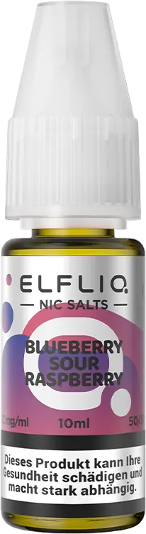 Elfbar Elfliq Blueberry Sour Raspberry 20Mg 10Ml 1