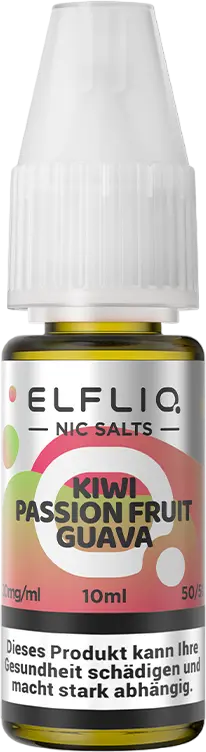 Elfbar Elfliq Kiwi Passion Fruit Guava 20Mg 10Ml 1