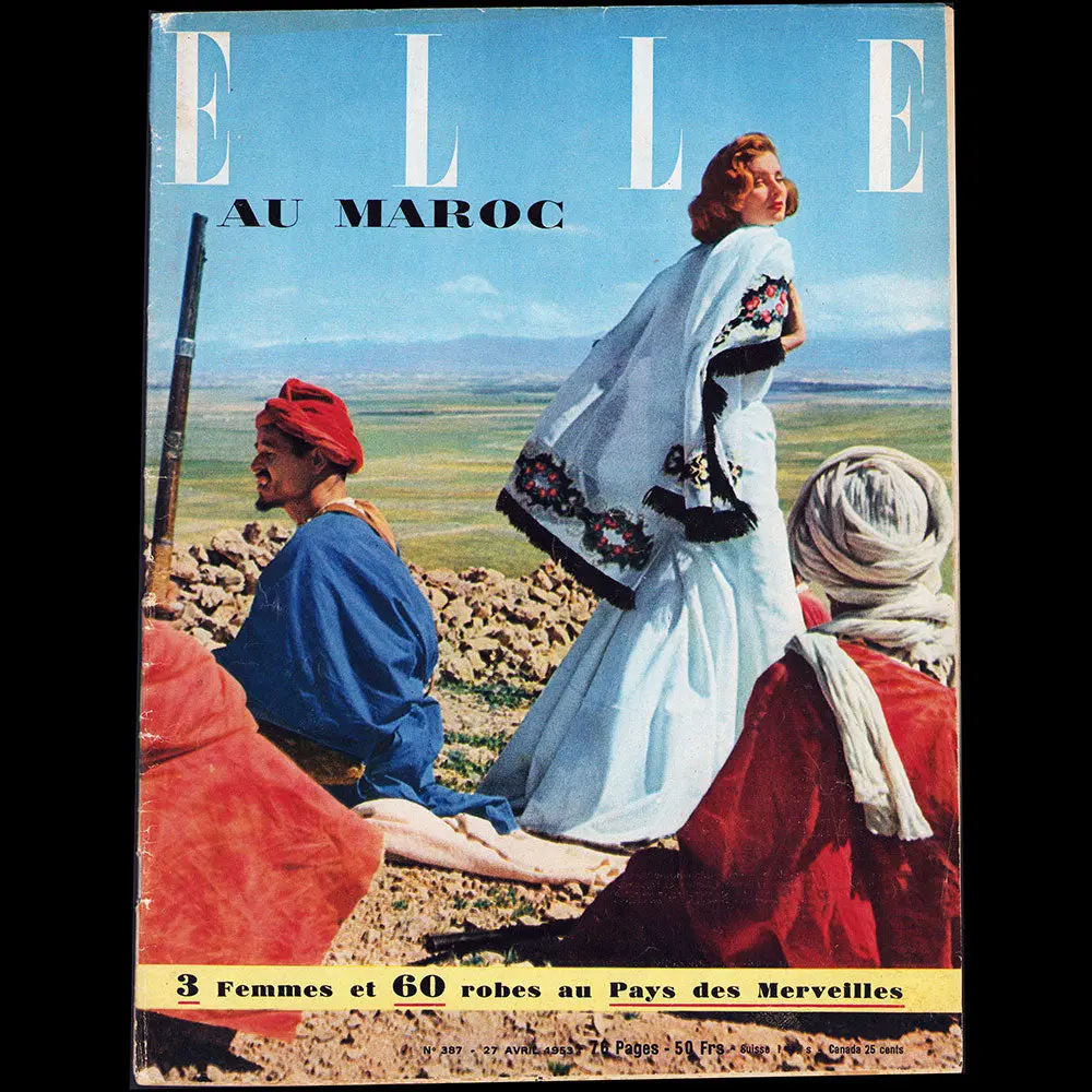 Elle (27 Avril 1953), Couverture De Dambier 1