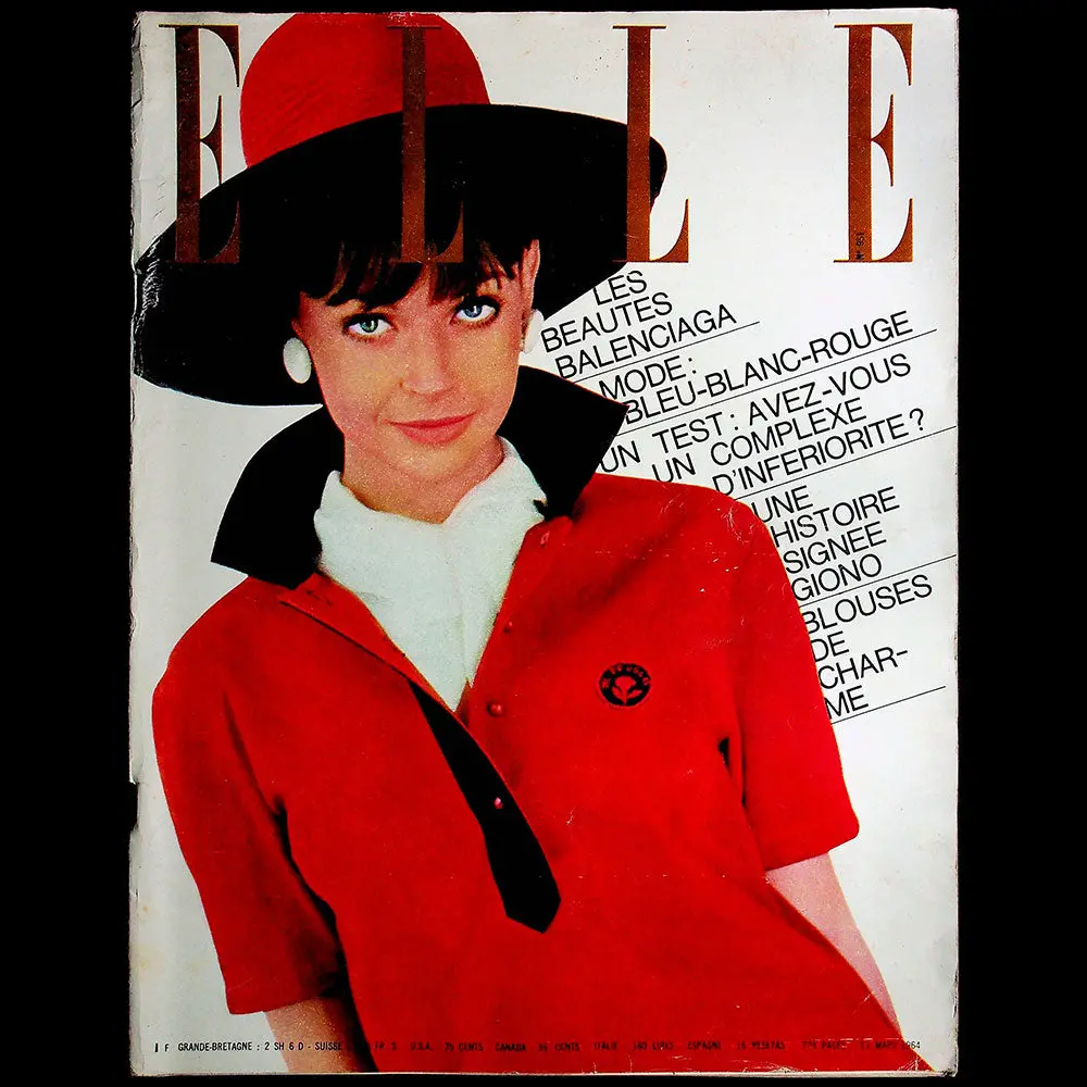 Elle (13 Mars 1964), Couverture Par Ronald Traeger 1