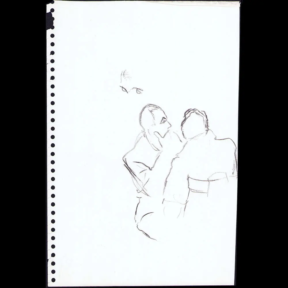 Conversation, Dessin D'eric (1930S) 1