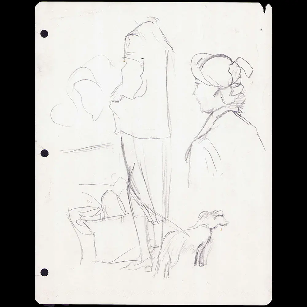 Croquis, Dessins D'eric (1930-1940S) 1