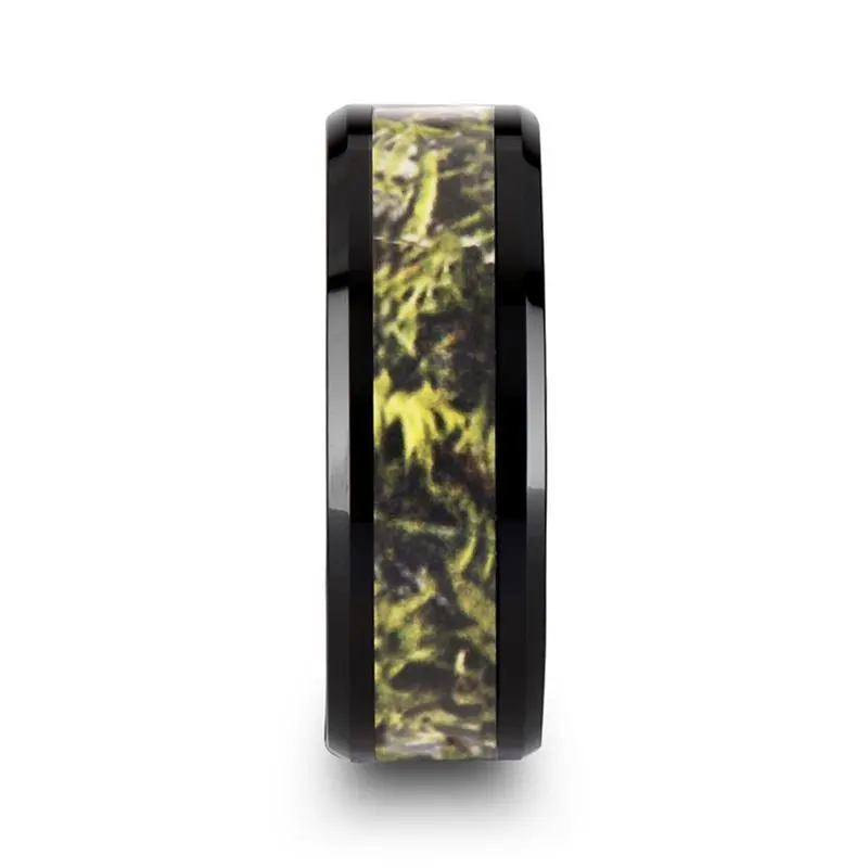 Everglade | Ceramic Ring Green Marsh Camo Inlay 2