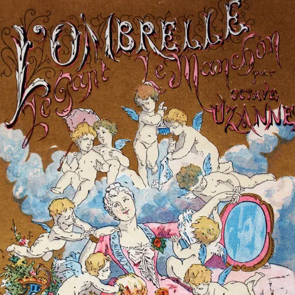 Uzanne - L'ombrelle, Le Gant Et Le Manchon, Tiré À Part De La Couverture (1883) 2