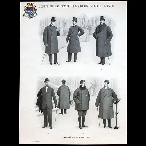 Société Philanthropique Des Maîtres Tailleurs, Hiver 1911-1912 1