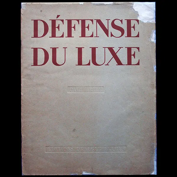 Paul Iribe - Défense Du Luxe (1933) 1