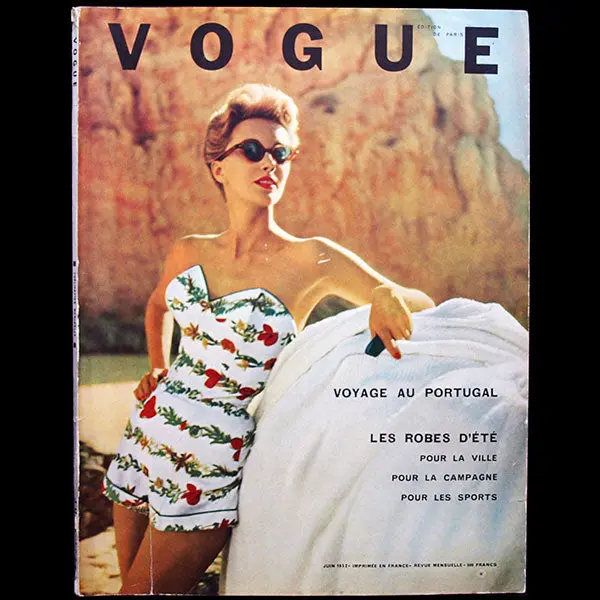Vogue France (1Er Juin 1952), Couverture D'henry Clarke 1