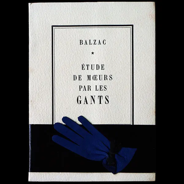 Balzac - Etude De Moeurs Par Les Gants, Tirage Numéroté Par Hermès (1950) 1