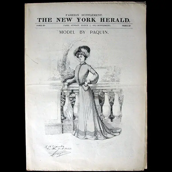 The New York Herald Fashion Supplement, March 2Nd 1902 1