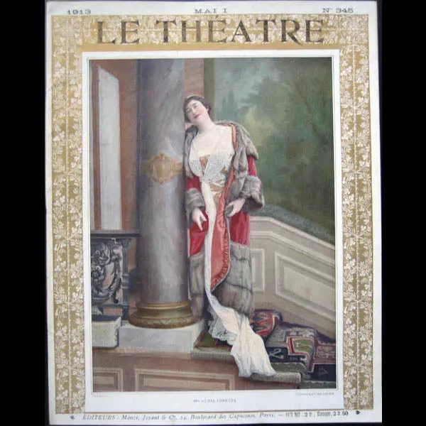 Le Théâtre (1Er Mai 1913), Le Minaret, Costumes De Paul Poiret 1