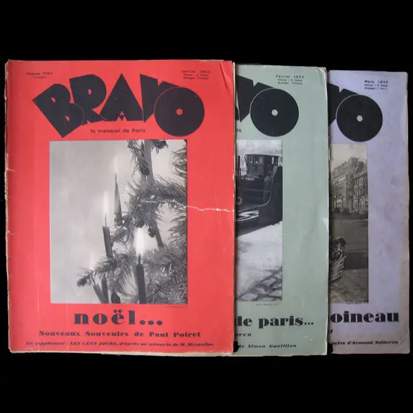Poiret - Bravo, Janvier, Février, Mars 1932 1