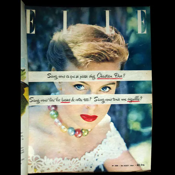 Elle (2Ème Semestre 1951) - Christian Dior 1