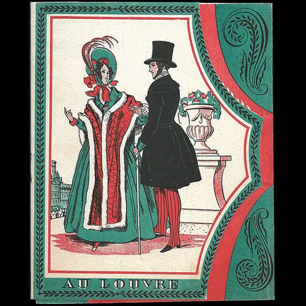 Au Louvre - Plaquette De L'exposition 1814 À 1848, Deux Époques Et Leur Style (1945) 1
