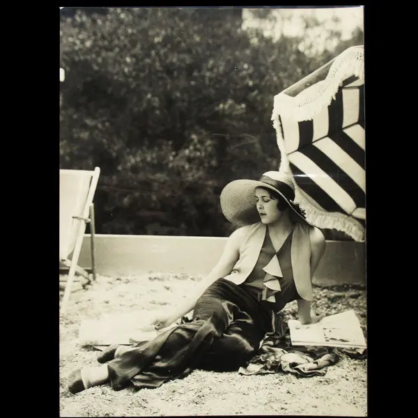 Jean Patou - Pyjama De Plage, Tirage D'époque De Luigi Diaz (Circa 1929) 1