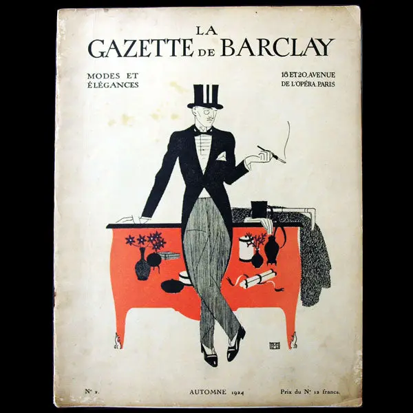 Gazette De Barclay, Modes Et Élégances, N°2, Automne 1924 1