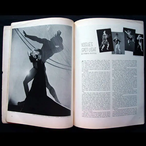 Vogue Us (1Er Avril 1935), Advance Retail Edition, Couverture De Pavel Tchelitchew 2
