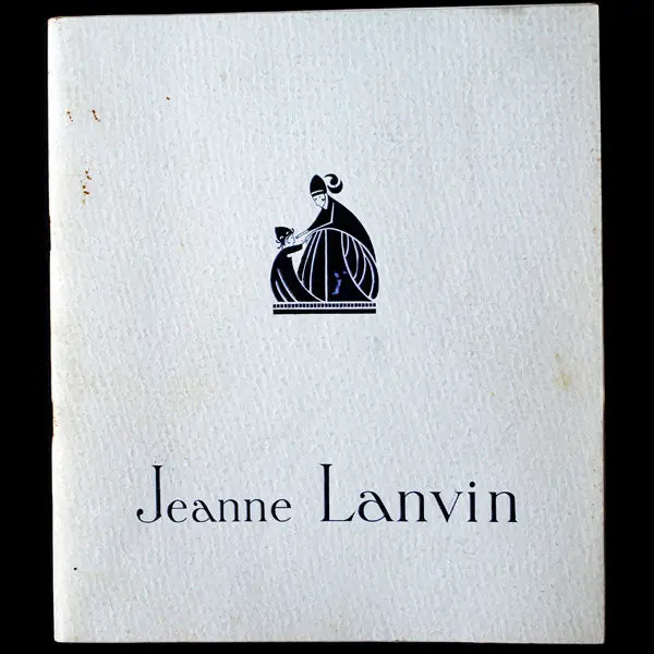 Jeanne Lanvin, Plaquette De La Maison Lanvin (1960) 1