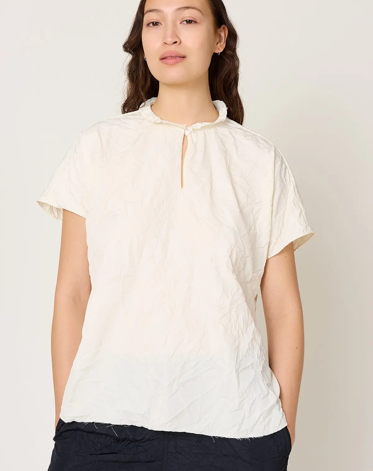 Lira Blouse In Chantilly 1