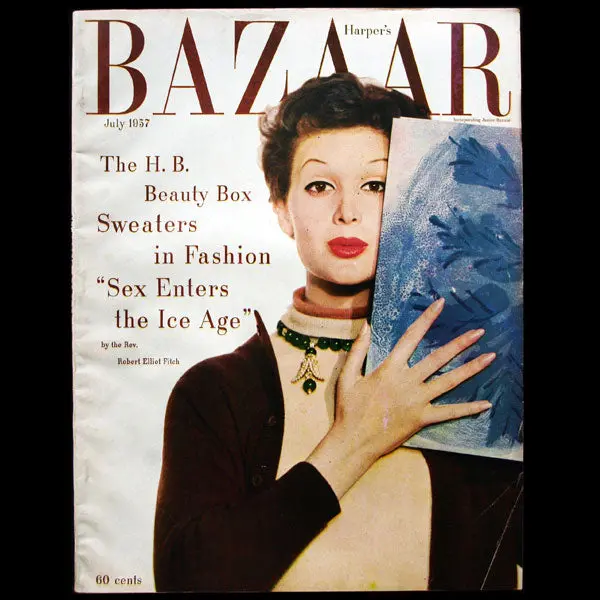 Harper's Bazaar (1957, Juillet), Couverture De Louise Dahl-Wolfe 1