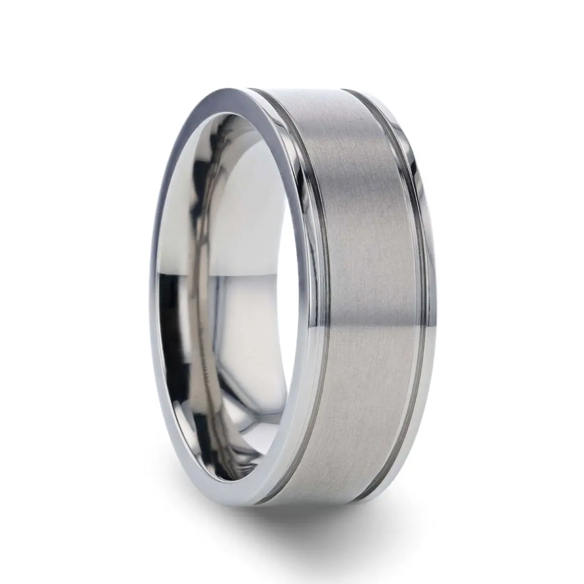 Fairfield | Titanium Ring Flat Satin 1