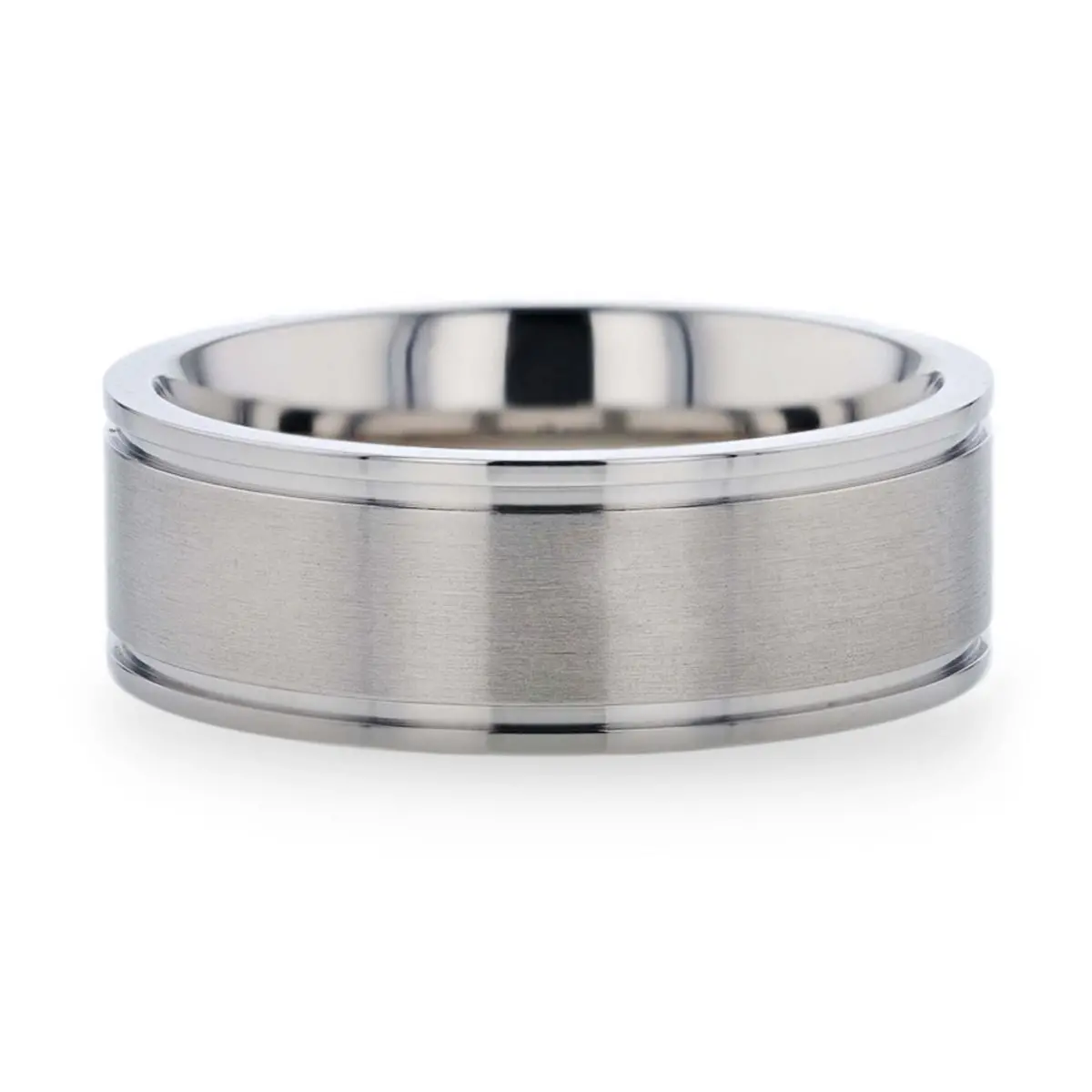 Fairfield | Titanium Ring Flat Satin 3