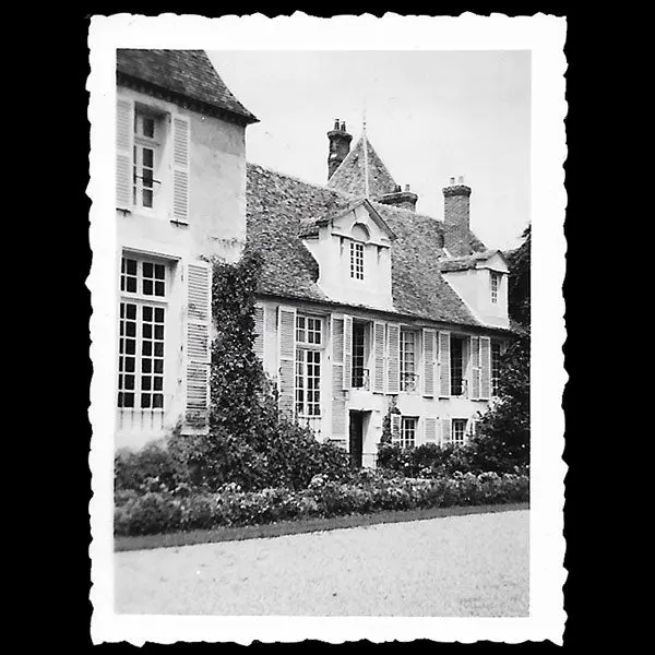 Fath - Chateau De Corbeville, Résidence Du Couple Jacques Et Geneviève Fath À Saint-Martin Des Champs (Circa 1950) 1