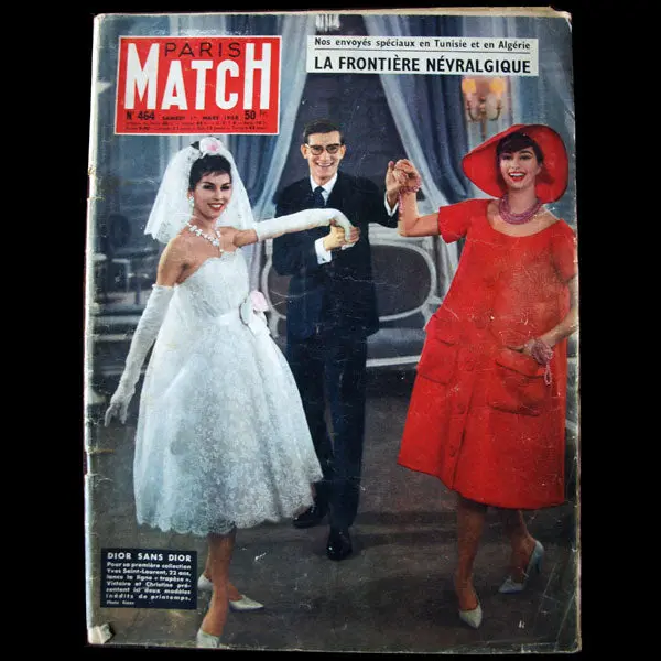 Paris Match - Dior Sans Dior Par Ysl (1958) 1