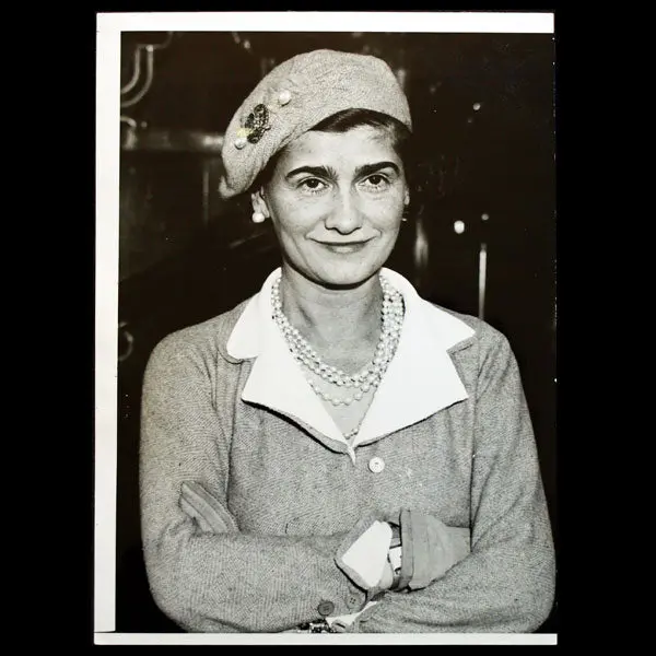 Coco Chanel Au Béret, Tirage Effectué En 1936 D'un Portrait Réalisé Autour De 1930 1