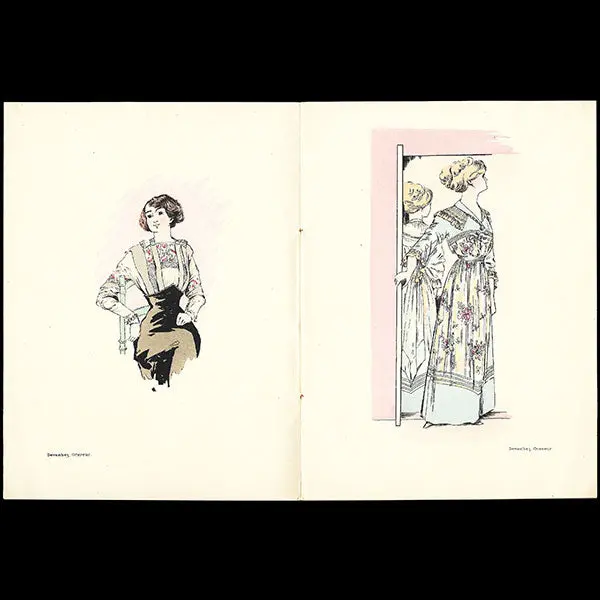 Martial Et Armand - Livret De La Maison De Couture 13 Rue De La Paix À Paris (Circa 1910) 2