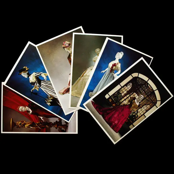 The House Of Worth, The Gilded Age 1860-1918, Ensemble De 6 Cartes Postales (1982) 1
