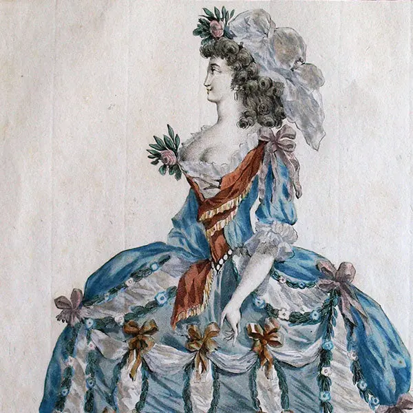Gallerie Des Modes Et Costumes Français, 1778-1787, Gravure N° Rrr 375 2