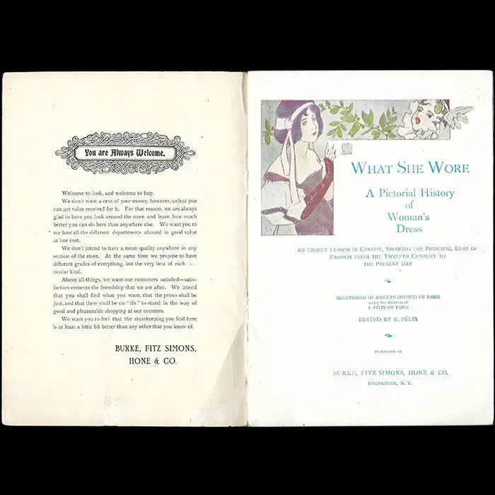 Felix - What She Wore, Pictorial History Of Woman's Dress (1899) 2