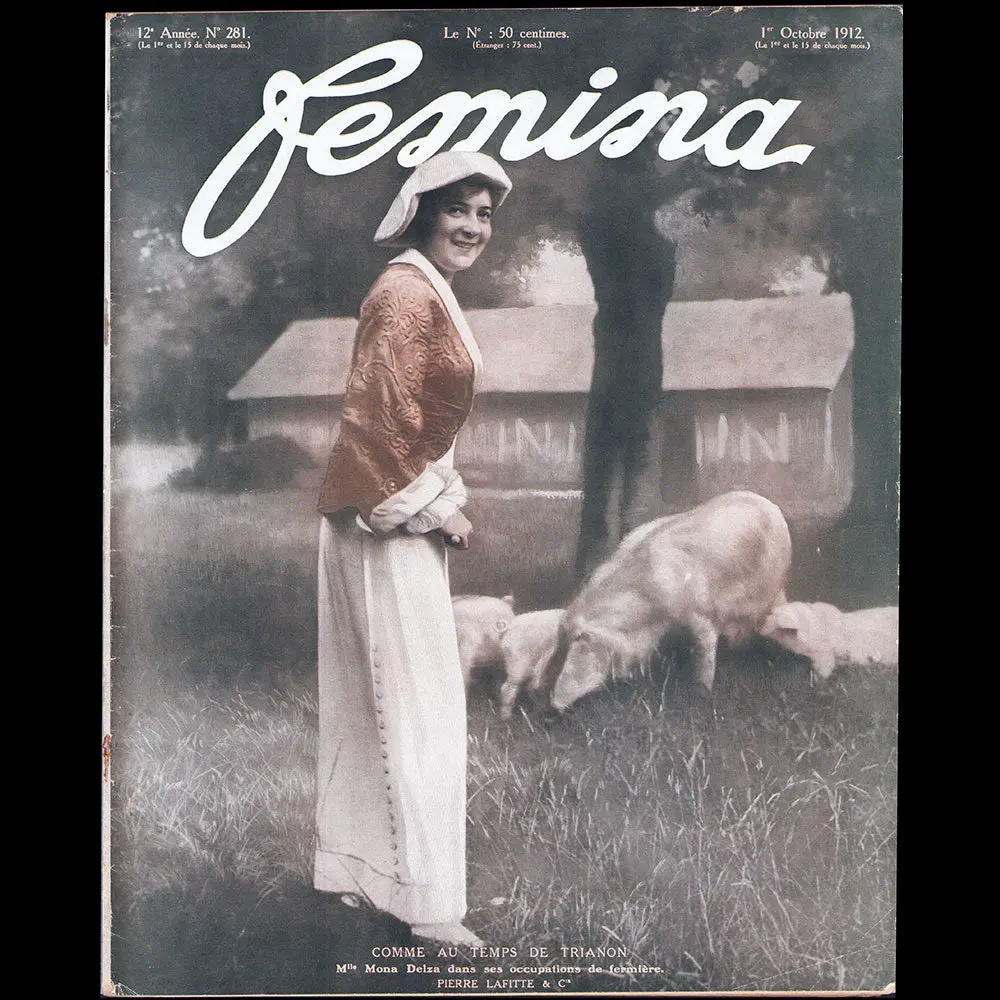 Fémina (1Er Octobre 1912) - Sem À La Mer 1