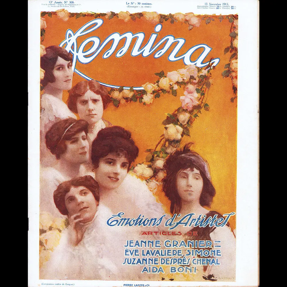 Fémina (15 Novembre 1913), Couverture De Gorguet 1