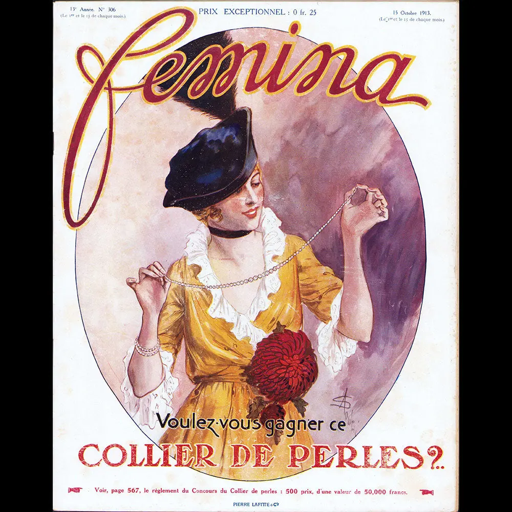 Fémina (15 Octobre 1913), Couverture D'andré Soulié 1