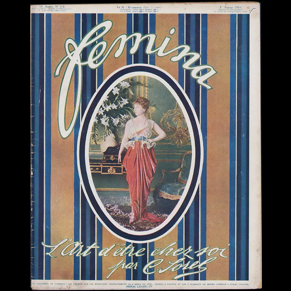Fémina, Février 1914, Couverture De Desboutins 1