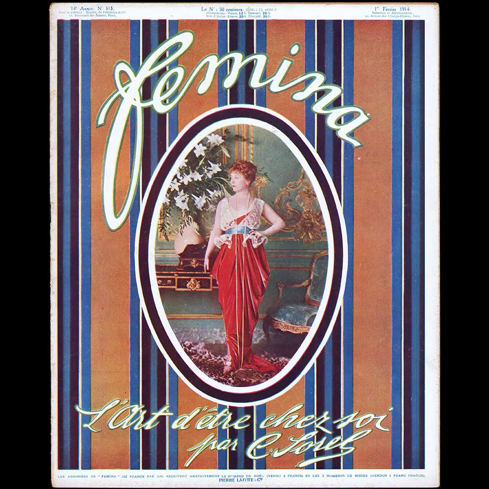 Fémina, 1Er Février 1914, Couverture De Desboutins 1