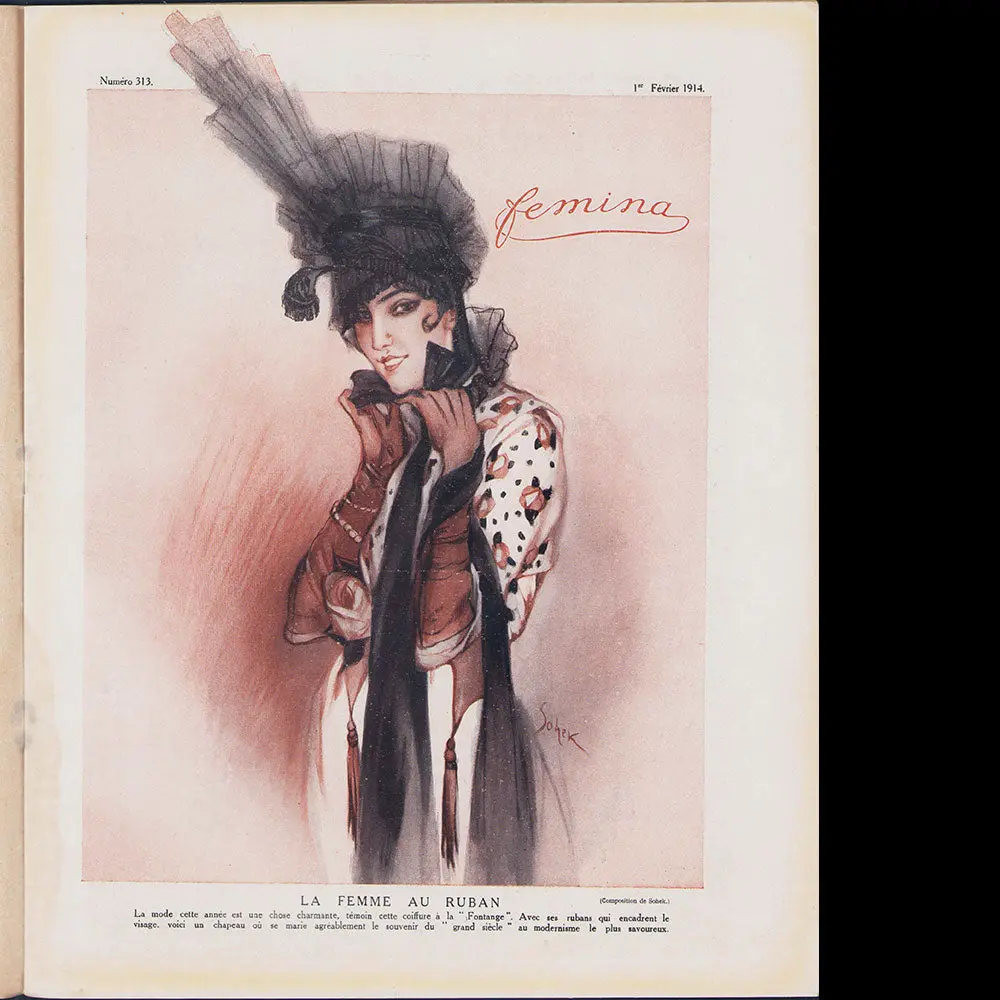 Fémina, Février 1914, Couverture De Desboutins 2