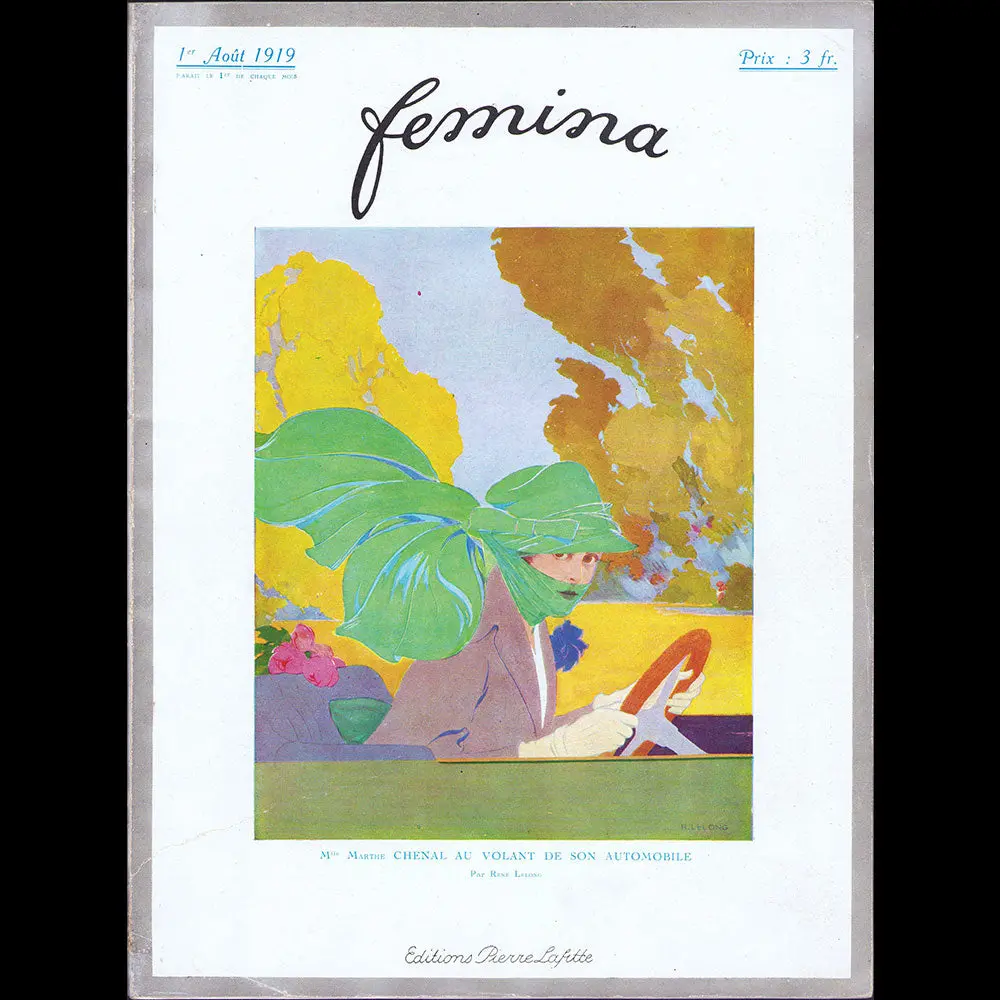 Fémina (Août 1919), Couverture De René Lelong 1