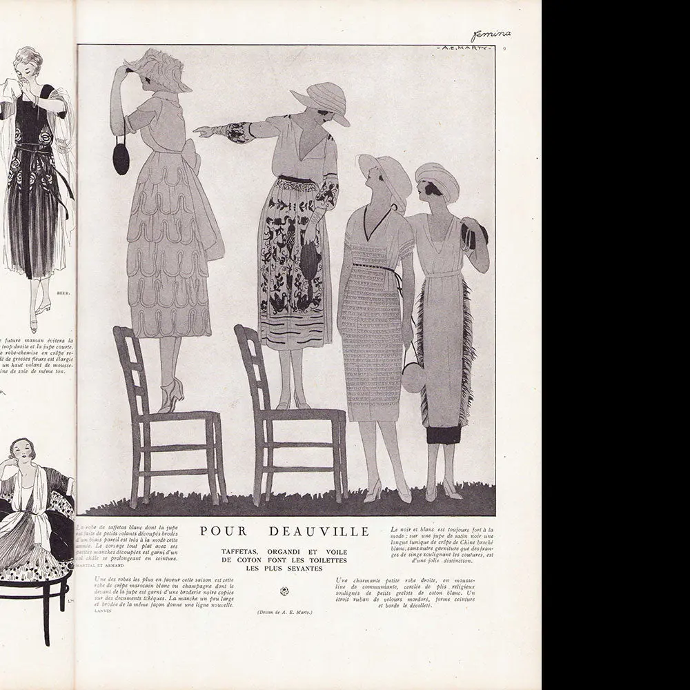 Fémina (Août 1919), Couverture De René Lelong 2