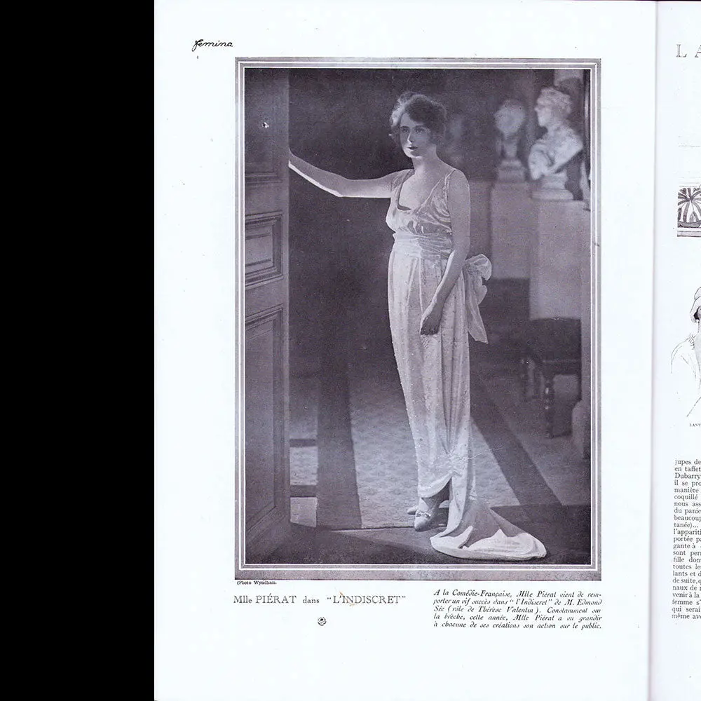 Fémina (Août 1919), Couverture De René Lelong 2