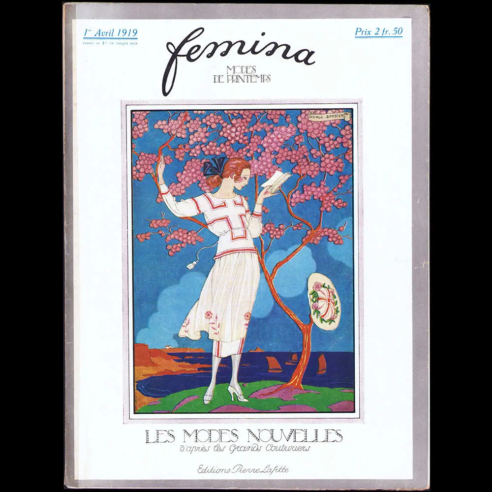 Fémina (Avril 1919), Couverture De George Barbier 1